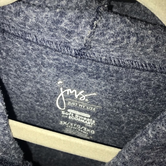 Just My Size 3X Hoodie - Picture 2 of 2